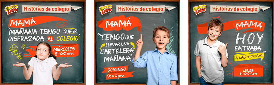 Historiasdecolegio1 Regreso a clases con Chocolisto